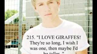 Niall Horan's FACTS and IMAGINE Pictures