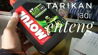 Ganti Oli Motul untuk Honda New Megapro, Terasa Enteng!