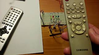 Универсальный модуль дистанционного управления на Attiny13.