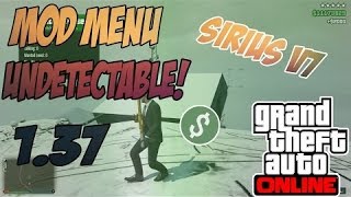 Mod menu GTA 5 Sirius V7