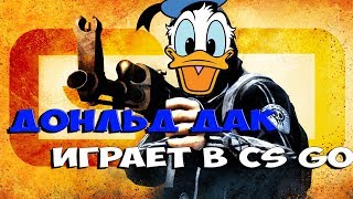 Дональд Дак играет в CS:GO(Тролинг в Cs Go)