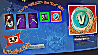 How to *UNLOCK* the "Eon" skin with 2000 V-Bucks (4000 V-Bucks glitch) #sk8NPLay