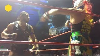 Hijo del Fantasma vs Psycho Clown vs Puma King vs Electroshock, AAA vs Elite en Tijuana