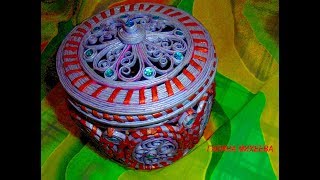 торсион папье ажурная шкатулка