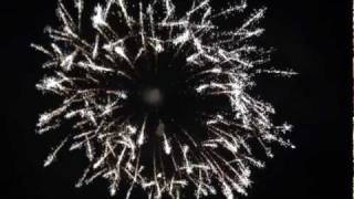 150mm Privatex Cylinder - Crackling Crosette Ring /w big Salute [Full HD]
