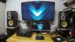 Sherwood 9805+Cambrige Audio 551P+Sony STR-De235+Akai SW 137 (test2)