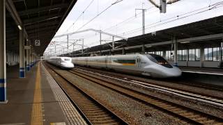 N700系のぞみ126号 126A 新倉敷駅通過