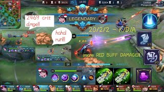 Insane Red Buff Damage | Insane CRIT DMG! | you can not hide! - Lesley | mm