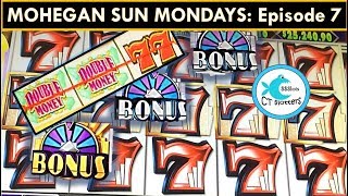 MOHEGAN SUN MONDAYS! HOT SHOTS Slot Machine: Part Deux! BIG WIN!