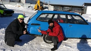 Разбил тачку. Боевое крещение Дырки.