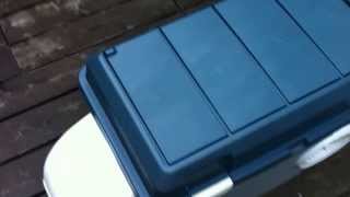 Honda EU16i generator with DIY Silent Box消音ボックス
