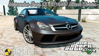 GTA 5 Crash test - Mercedes-Benz SL 65 AMG Black Series