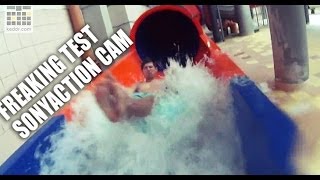 Freaking Test - Sony Action Cam HDR-AS30V в аквапарке