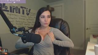 Hot twitch girls streamer moments 2018 #1
