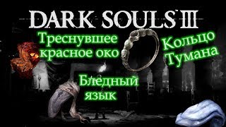 КОЛЬЦО ТУМАНА | БЛЕДНЫЙ ЯЗЫК | РАЗДВОЕННЫЙ БЛЕДНЫЙ ЯЗЫК | ТРЕСНУВШЕЕ КРАСНОЕ ОКО ► [Dark Souls 3]
