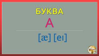 АНГЛИЙСКИЙ ЯЗЫК С НУЛЯ. ПРАВИЛА ЧТЕНИЯ И ПРОИЗНОШЕНИЯ.  Звуки и буквы английского языка Аа.