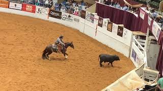 Down the fence cow work highlights 2019 NRCHA