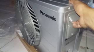 review ac panasonic buatan INDONESIA SKEM 4bintang refrigerant R32 hemat energi