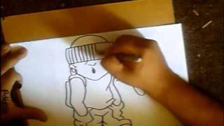 граффити керрек\graffiti character
