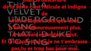Rodolphe Burger descendu par Conte et Cassavetti