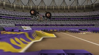 Rigs of Rods Monster Jam Max D Backflip Attempt @ Atlanta 2014