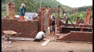 Building wooden houses and doors in Vietnam | Vietnam Village