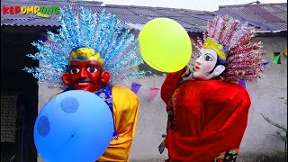 ONDEL ONDEL LOMBA TIUP BALON JUMBO!! - KEPOMPONG BALON - ONDEL ONDEL