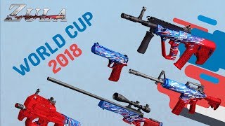 Zula Europe - Football World Cup 2018 skins