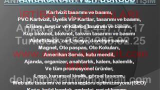 * 0.533.235.02.25 * 0.312.447.77.17 * Davetiye, Antetli Kağıt, Zarf Basımı, Kavaklıdere