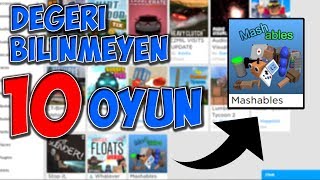 ? KİMSENİN BİLMEDİĞİ 10 OYUN (Roblox) ? /MuammerVeysel