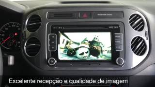 Volkswagen Tiguan - Radio Original VW Rcd 510 + Câmera de Ré + TV Digital