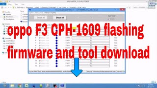 how to flash oppo f3 CPH1609 flashing done 100%