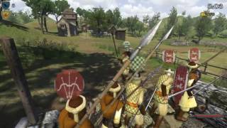 Mount & Blade shield wall cool as hell