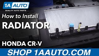 How to Replace Radiator 07-09 Honda CR-V