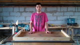 Реставрация обеденного стола (часть 2/3) Restoration of a dining table (part 2/3)