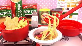 Jeu d'Imitation Apprendre Cuisiner Pâtes Italiennes Spaghetti