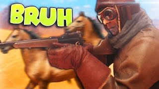 INDESTRUCTIBLE HORSES IN BATTLEFIELD 1! (BF1 Epic & Funny Moments)