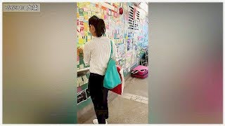 【反送中】(9.6)大埔 有市民自發撕掉路邊非法亂貼的標語 被反送中人士諷勢單力弱：「要麼你召集十四億人過來撕」