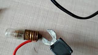 Высоковольтный преобразователь на кт805. Тест с газорозрядной лампой