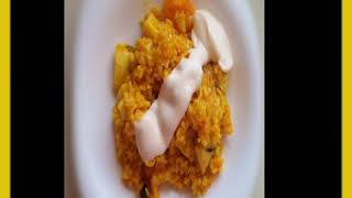 Caldero, Arroz con sepia y langostinos