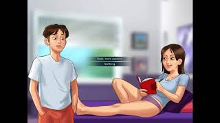 Roxy and sister Forced me | Summertime Saga | Gameplay: 4