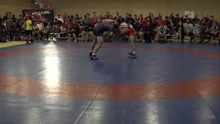 2018 FSU Wrestleoff -  157lbs David Wright vs Isaiah Hokit