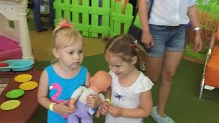 VLOG Развлекательный Центр ЕДЕМ НА КАЧЕЛИ Видео Для Детей Playground Fun video Kids ТРК СБС