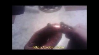 самодельная стимпанк зажигалка