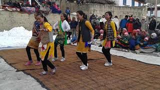 Cultural dance of spiti