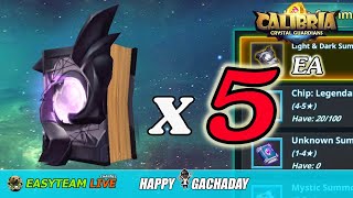 Calibria Crystal Guardians Light/Dark X5 ea HappyGachaDay | EASY TEAM LIVE