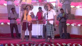 রাজশাহী বিশ্ববিদ্যালয়ে চাপাইয়ের ভাষায় গম্ভীরা গান||