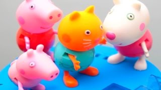 Мультфильм игрушками Свинка Пеппа Peppa  Подборка серий Сборник