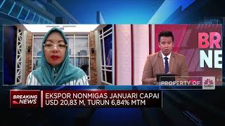 Ekspor Januari RI Turun 6,36% (mtm), Ini Penyebabnya!