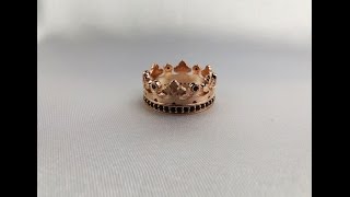 золотое кольцо корона